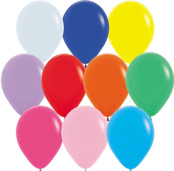 Sempertex 12" Fashion Balloons 50 Pack ( Assorted ) - Click Image to Close