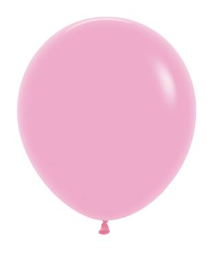 Fashion Colour Pink 18" Latex Balloons 45cm 25 Pack - Click Image to Close