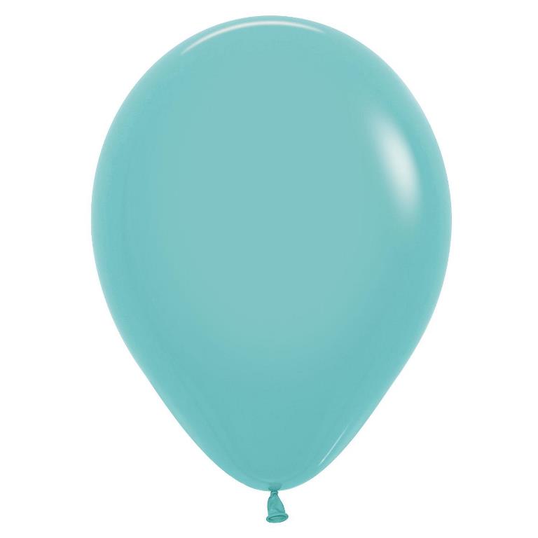 Sempertex Aquamarine Fashion 5" Latex Balloons 100 Pack - Click Image to Close
