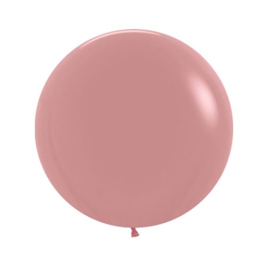 Fashion Rosewood Sempertex 24" Latex Balloons 3 Pack - Click Image to Close