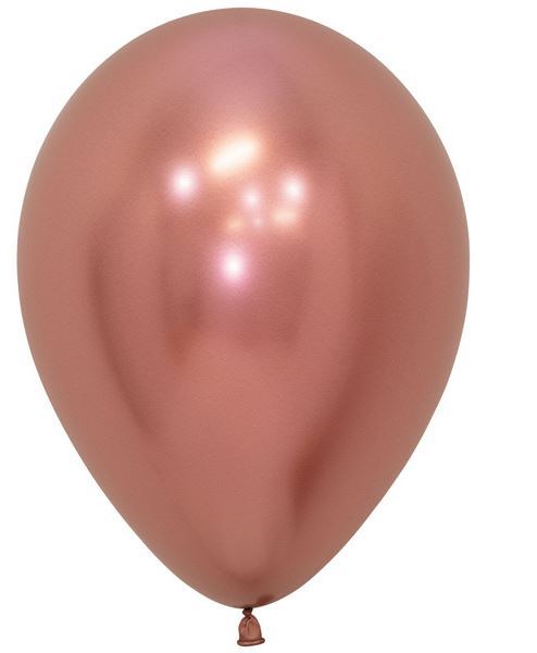 Sempertex Rose Gold 5" Balloons 50 Pack - Click Image to Close