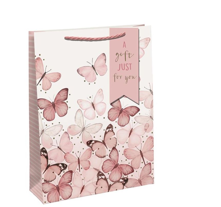 PRETTY BUTTERFLIES BOTTLE BAG - Click Image to Close