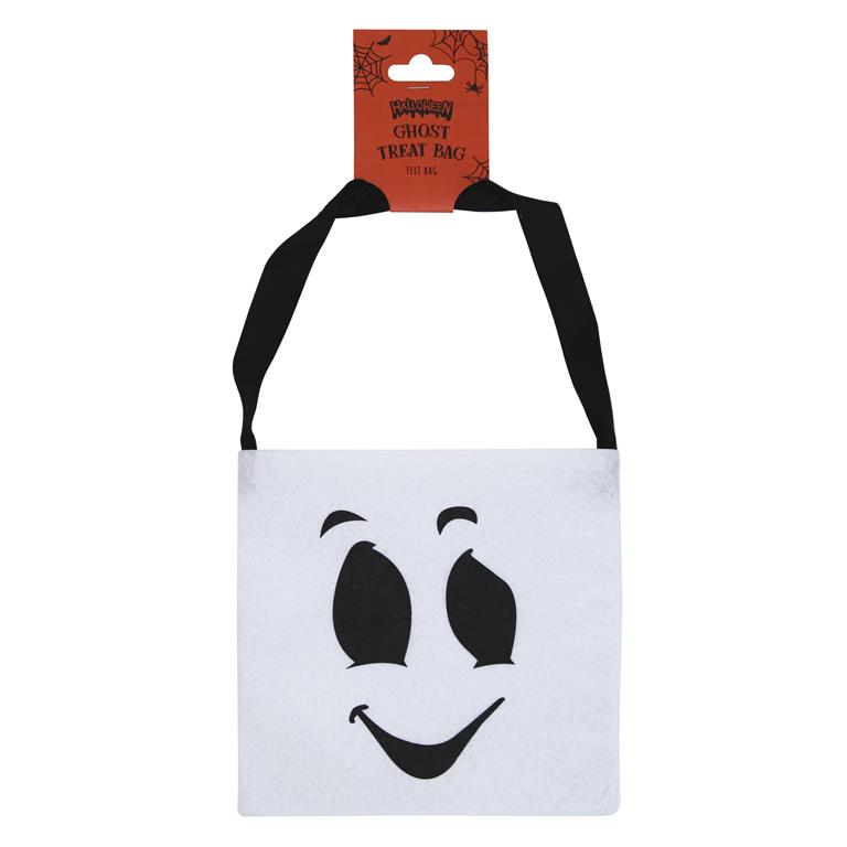 Halloween Ghost Felt Bag - Click Image to Close