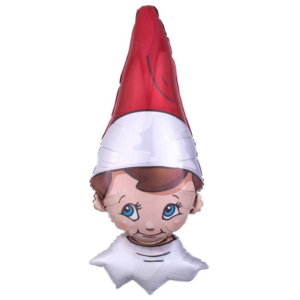 Super Shape Elf On The Shelf Balloon 40cm x 96cm - Click Image to Close