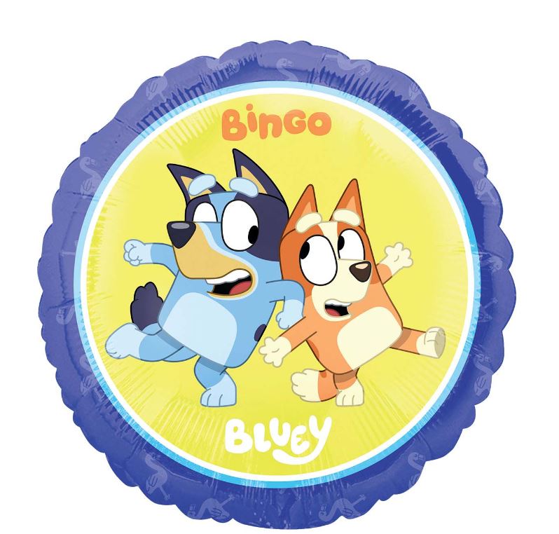 Bingo And Bluey Foil Balloon - Click Image to Close