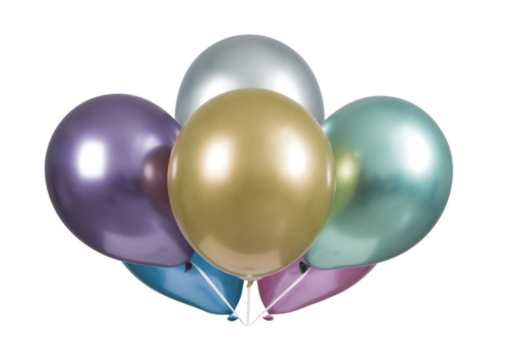 Platinum Assorted 11" Latex Balloon 25 Pack - Click Image to Close