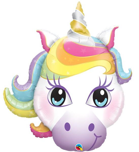 QUALATEX 38" MAGICAL UNICORN BALLOON - Click Image to Close