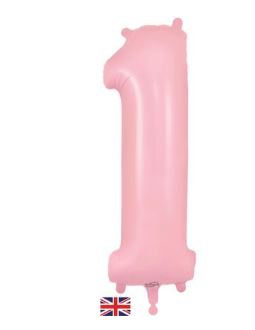 OAKTREE 34" NUMBER 1 MATTE PINK - Click Image to Close
