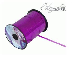 ELEGANZA POLY CURLING RIBBON METTALIC 5MX250YARDS FUCHSIA