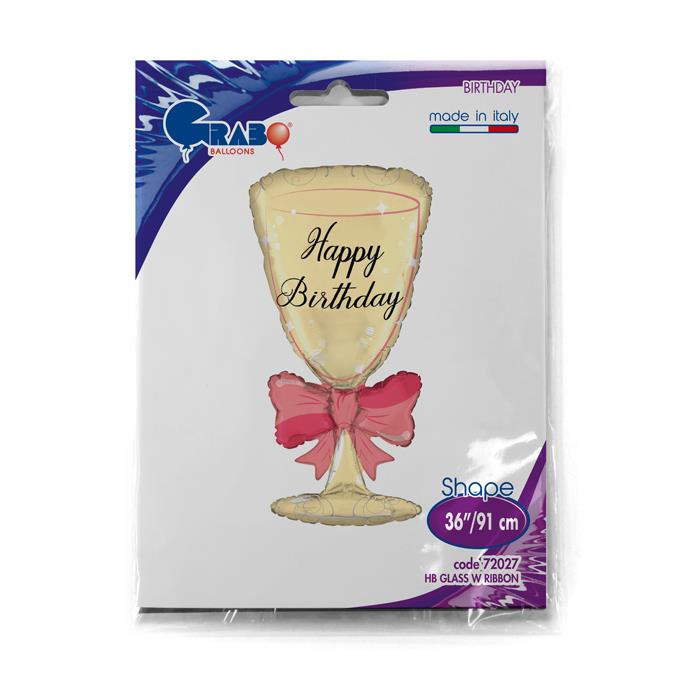 HB Glass W Ribbon Single Pack - Click Image to Close
