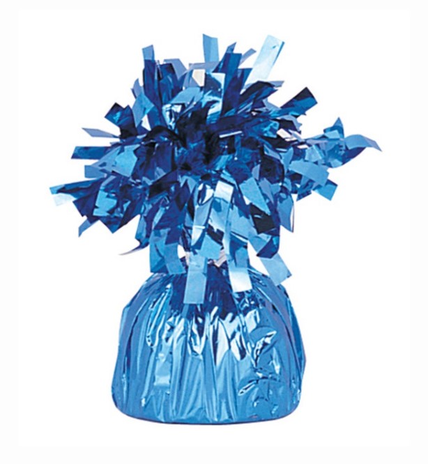 Foil Balloon Weight Light Blue - Click Image to Close