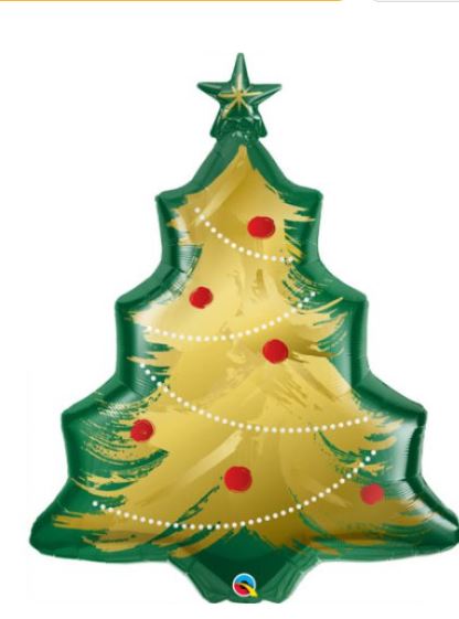 Super Shape 40" Christmas Tree Balloon - Click Image to Close