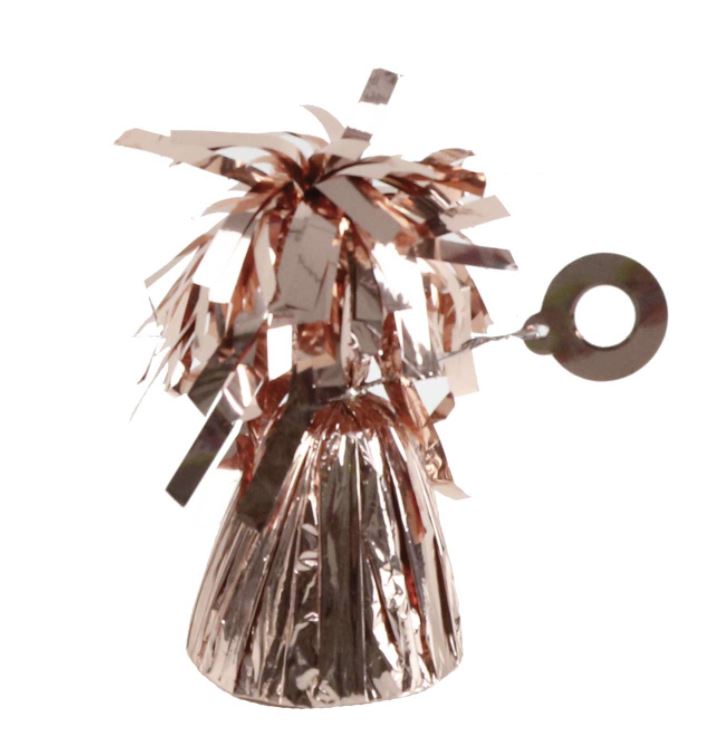 Balloon Weight Foil Rose Gold - Click Image to Close