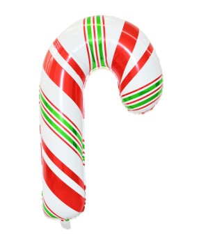 Large Candy Cane Balloon - Click Image to Close