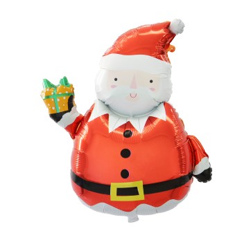 Santa Large Shape Foil Balloons 72cm/28.3" x 90cm/35.4"