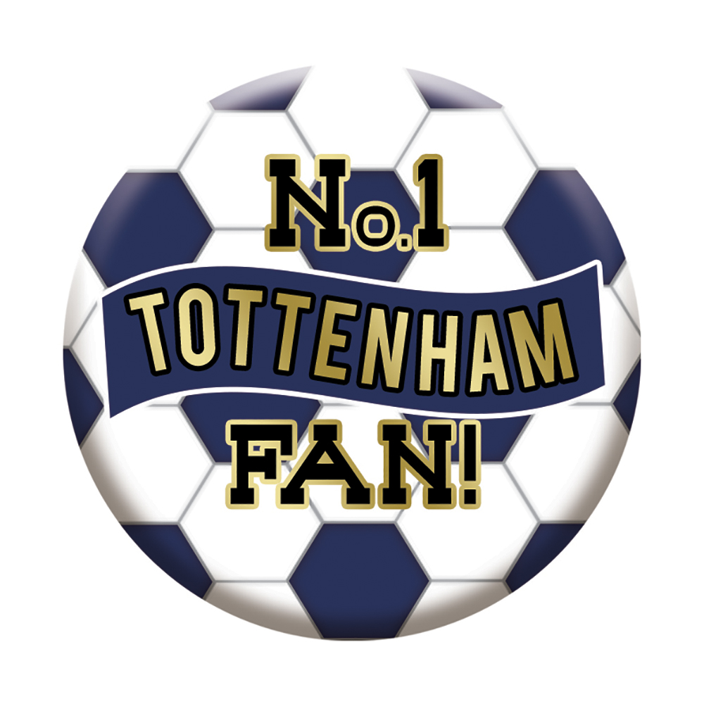 Football Badges 5.5cm - Tottenham - Click Image to Close