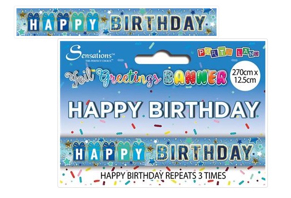 Banners - Happy Birthday Male - Click Image to Close