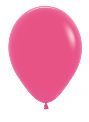 Sempertex 12" Fashion Fuchsia Latex Balloons 12 Pack - Click Image to Close