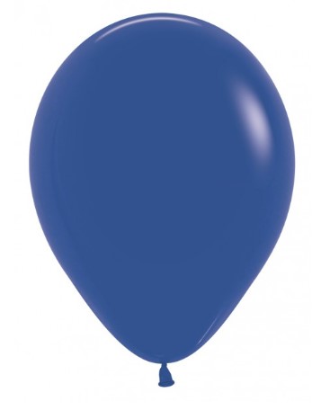 Sempertex 12" Fashion Royal Blue Latex Balloons 12 Pack - Click Image to Close