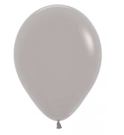 Sempertex 12" Fashion Grey Latex Balloons 50 Pack - Click Image to Close