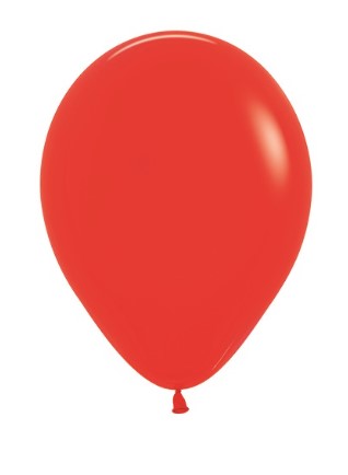 Sempertex 5" Red Latex Balloons 50 Pack - Click Image to Close