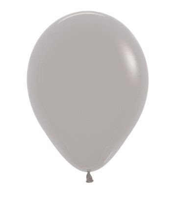 Sempertex 5" Fashion Grey Latex Balloons 50 Pack - Click Image to Close