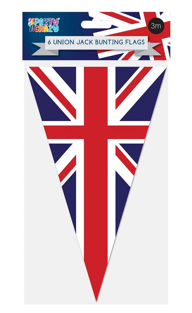 union jack triangle bunting